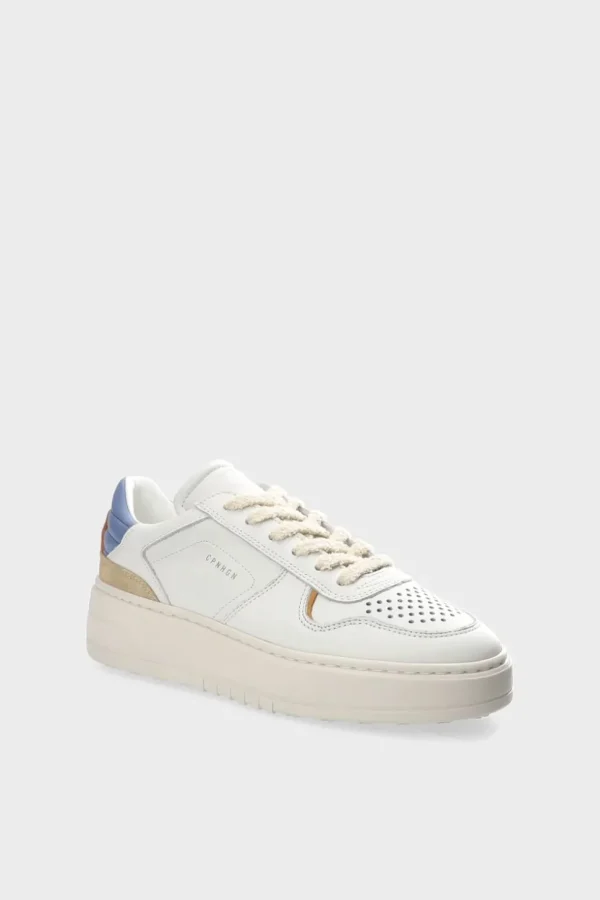 COPENHAGEN STUDIOS Cph76 Leather Mix^Dames Sneakers